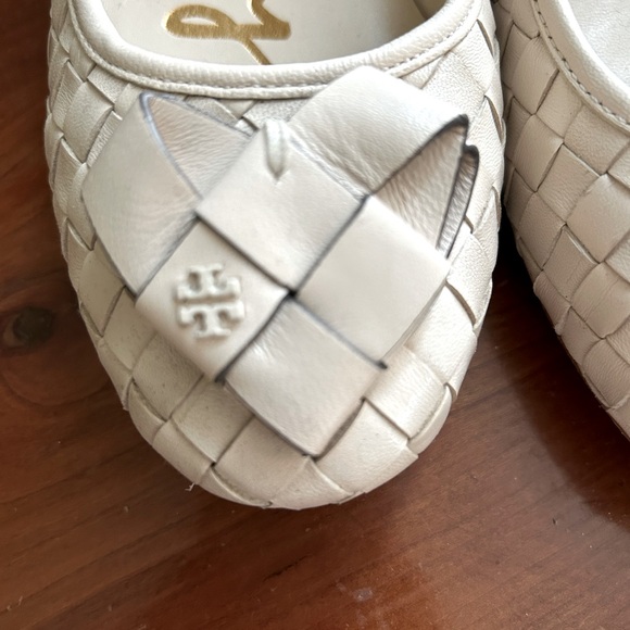 Leather Tory Burch flats, size 7 - Picture 1 of 4